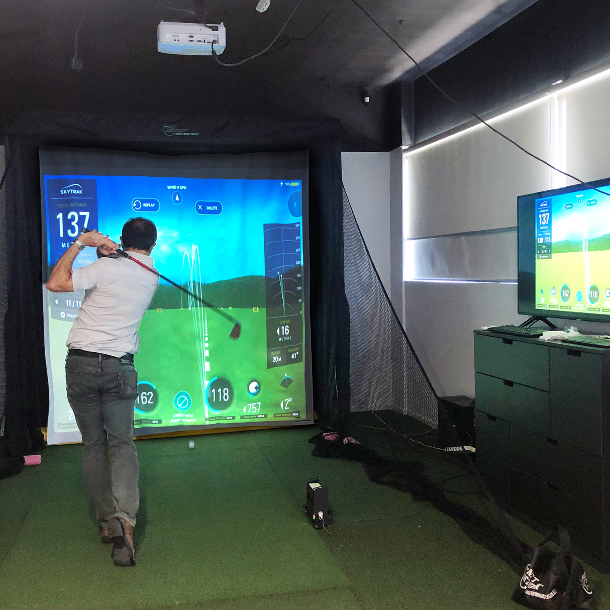 NET RETURN Simulator Bay 8