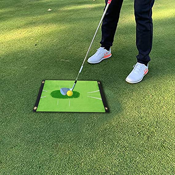 Golf training mat with swing detection | Impact Trainer