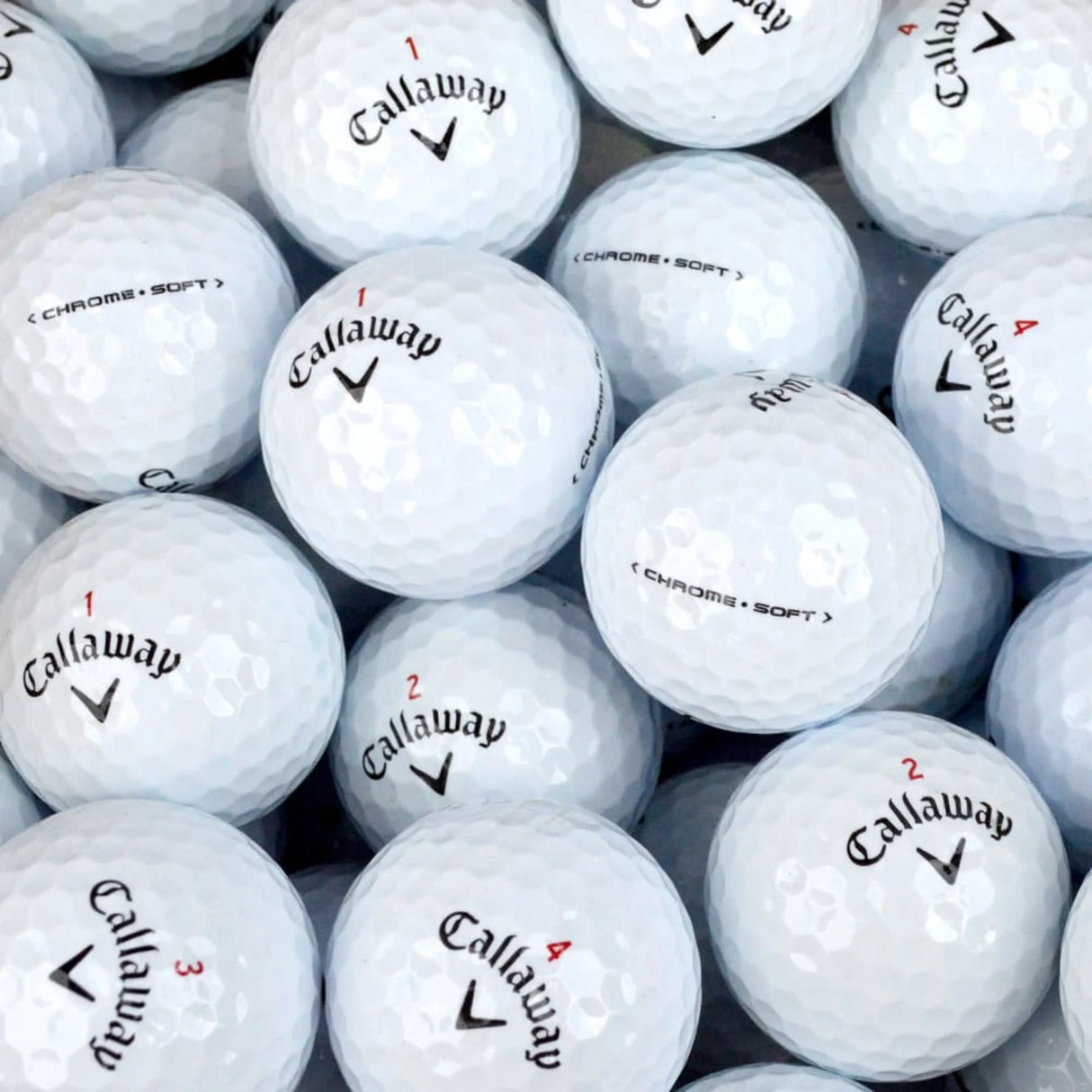 CALLAWAY Chrome Soft Lake Balls