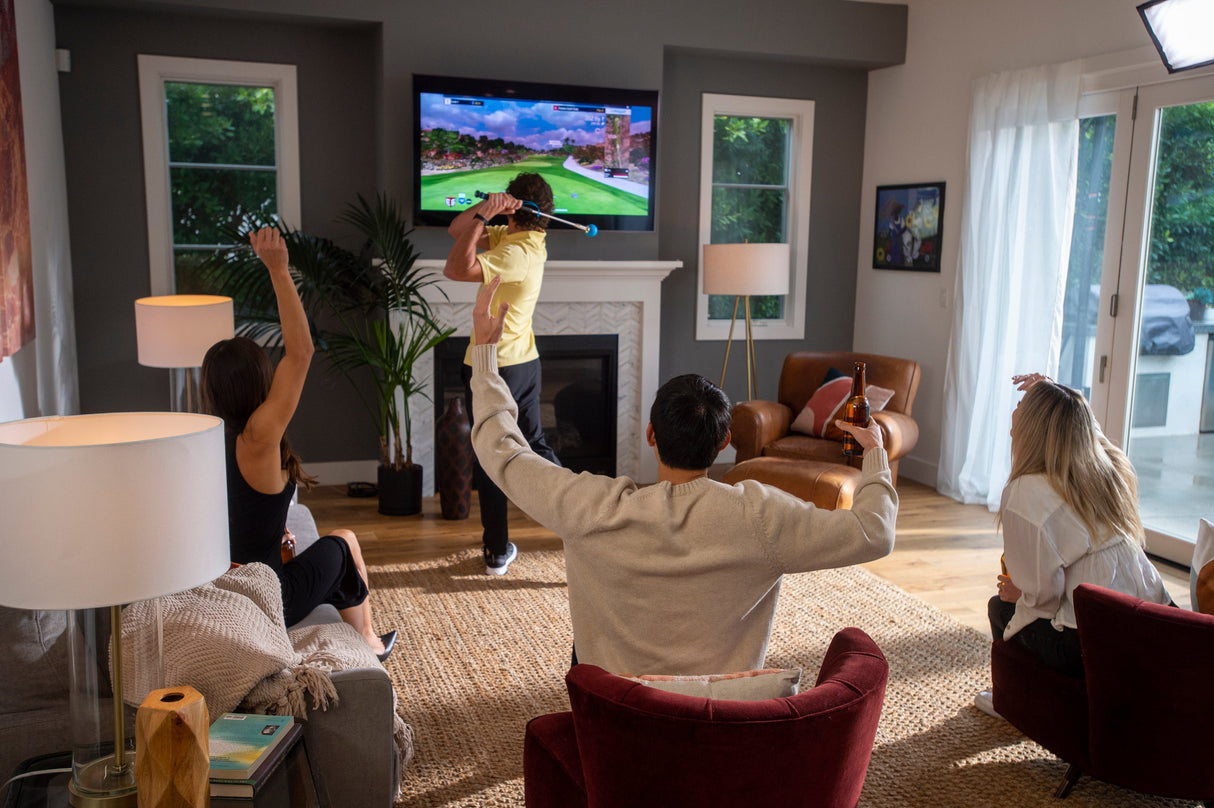 PHIGOLF 2 Flex Smart Home Golf Simulator – Swing Stick Trainer & Analyser