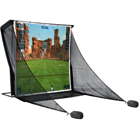 SIMSPACE GOLF DELUXE HOME DRIVING NETZ - LEINWAND