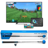 PHIGOLF 2 Flex Smart Home Golf Simulator – Swing Stick Trainer & Analyser