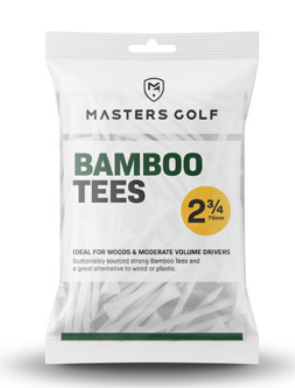 MASTERS 247 Bamboo Tees weiß