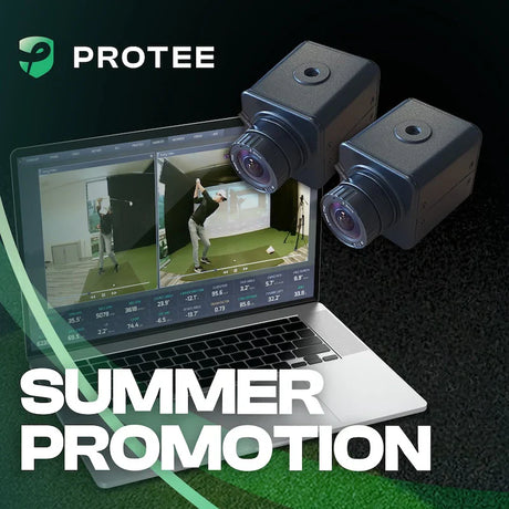 PROTEE VX Launch-Monitor | SOMMERAKTION - 2 Schwunganalyse Kameras geschenkt!